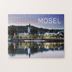 Winningen Mosel Sonnenuntergang Panorama Deutschla