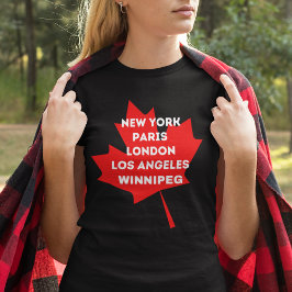 Winnipeg Canada Tee Shirts