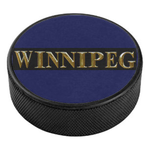WINNIPEG HOCKEY PUCK