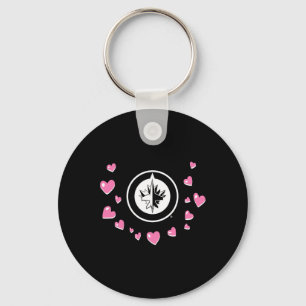 Winnipeg Jets Valentine Liebe Nhl Offiziell Lizens Schlüsselanhänger