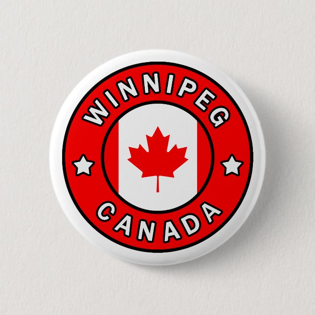 Winnipeg Kanada Button (Vorderseite)
