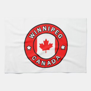Winnipeg Kanada Geschirrtuch