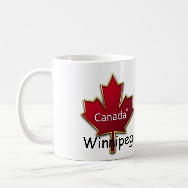 Winnipeg Kanada Kaffeetasse (Links)