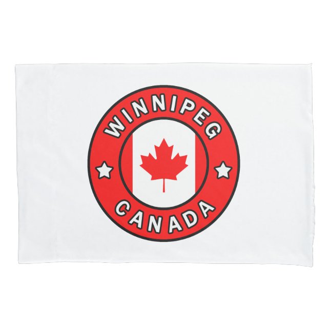Winnipeg Kanada Kissenbezug (Vorderseite)
