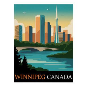 Winnipeg Kanada Poster