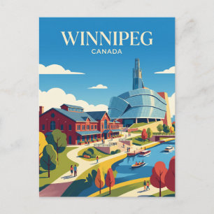 Winnipeg Kanada Postkarte