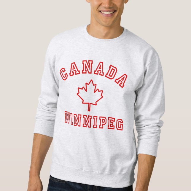 Winnipeg Kanada Sweatshirt (Vorderseite)