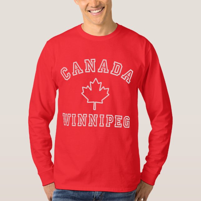 Winnipeg Kanada T-Shirt (Vorderseite)