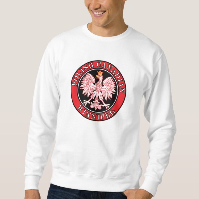 Winnipeg Polnischer Adler Sweatshirt (Vorderseite)