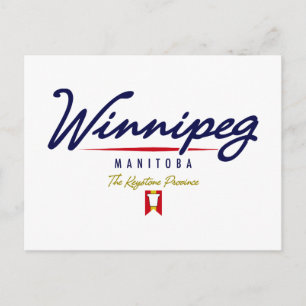 Winnipeg-Skript Postkarte