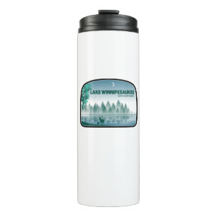 Winnipesaukee New Hampshire Deer Thermosbecher