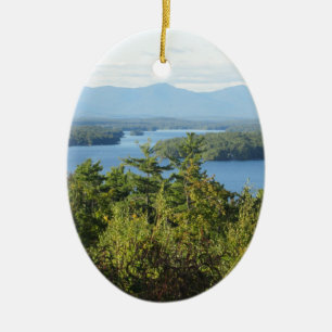 Winnipesaukee übersehen keramikornament