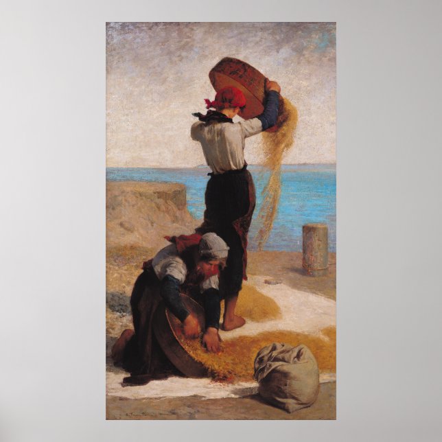 Winnowers, 1869 poster (Vorne)