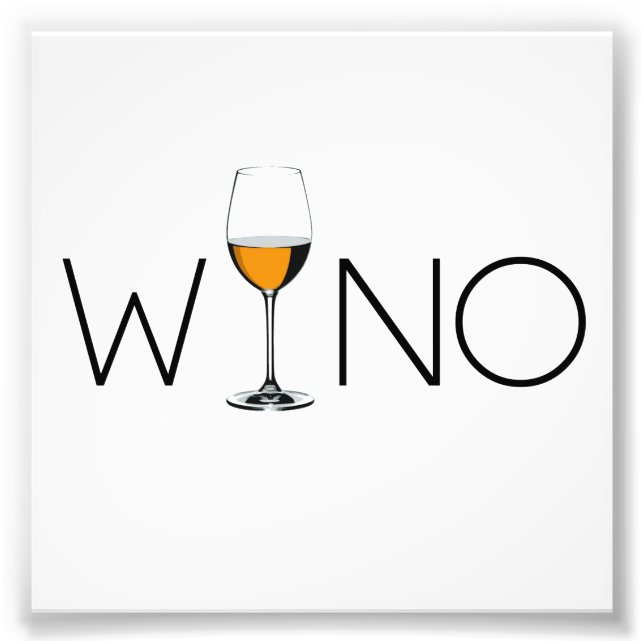 Wino Wine Lover Glass Fotodruck (Vorne)