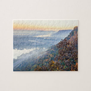 Winona Herbst-Sonnenaufgang-Puzzlespiel