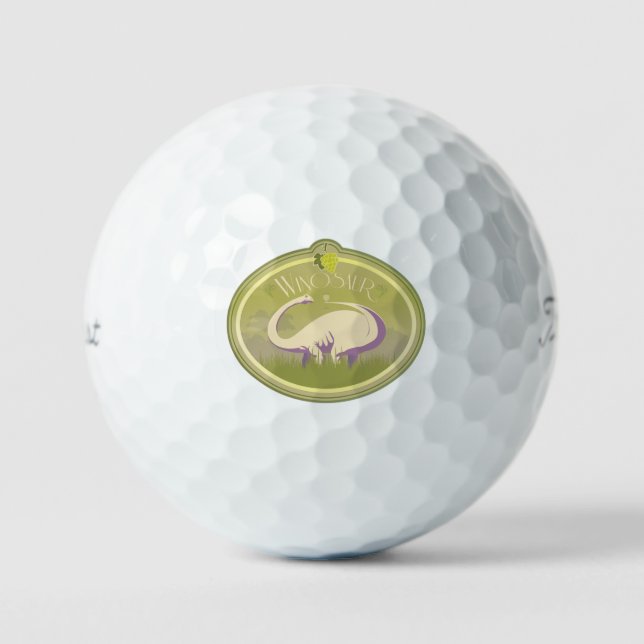 Winosaur Golf Balls Golfball (Vorderseite)