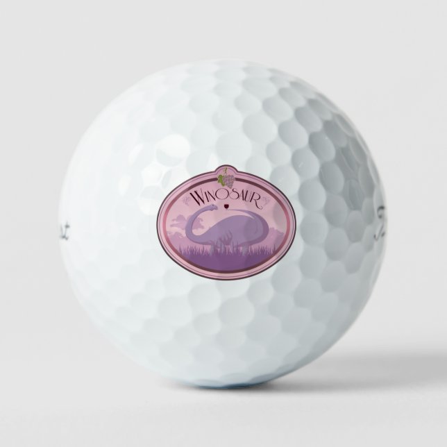 Winosaur Golfball (Vorderseite)