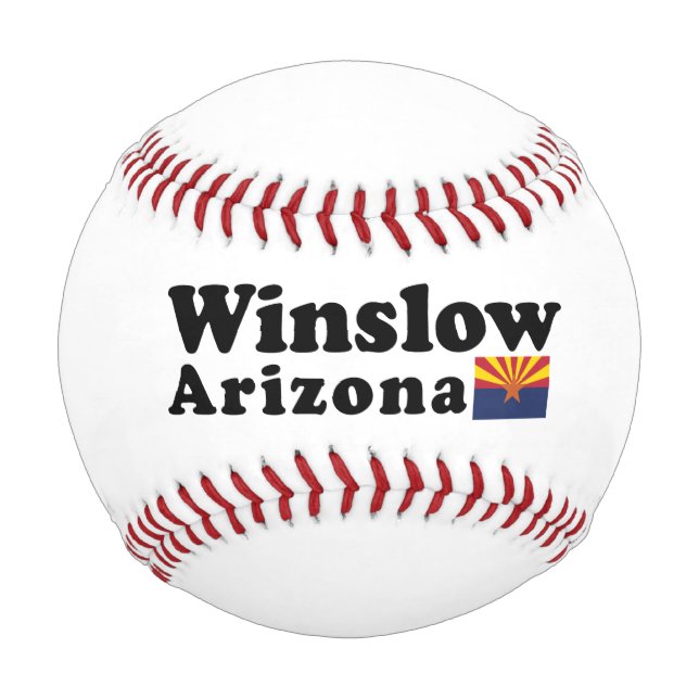 Winslow, Arizona Baseball (Vorderseite)