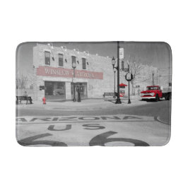 Winslow Arizona Red Splash Fotografie Badematte