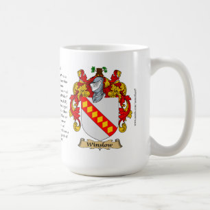 Winslow Familien-Wappen Kaffeetasse