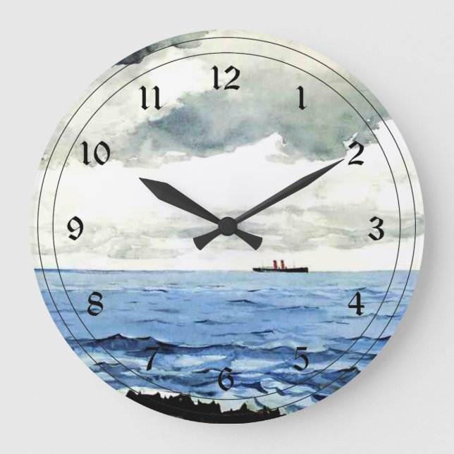 Winslow Homer, Bermuda Große Wanduhr (Vorderseite)