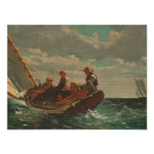 Winslow Homer - Breezing (A Fair Wind) Fotodruck