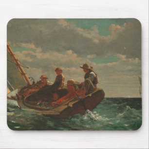 Winslow Homer - Breezing (A Fair Wind) Mousepad