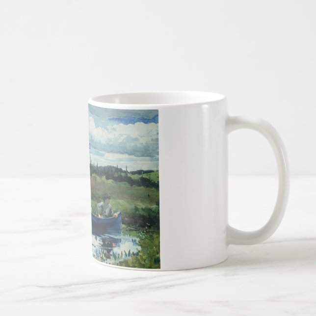 Winslow Homer - das blaue Boot Kaffeetasse (Rechts)