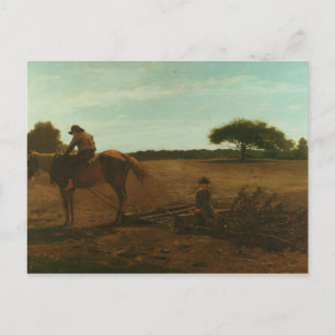 Winslow Homer - Das Pinselharz Postkarte