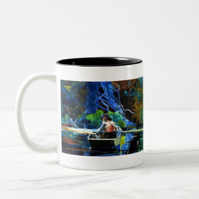 Winslow Homer Der Anleitung für die Anleitung Zweifarbige Tasse (Links)