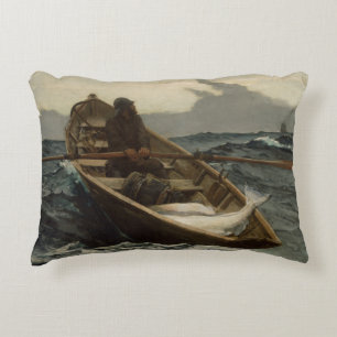 Winslow Homer - die Nebelwarnung Dekokissen