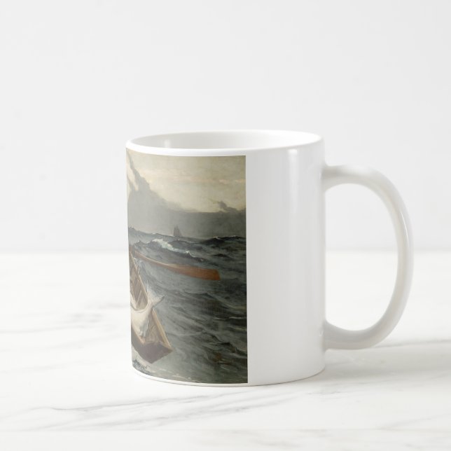 Winslow Homer - Die Nebelwarnung Kaffeetasse (Rechts)