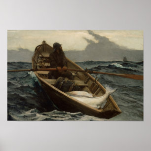 Winslow Homer - Die Nebelwarnung Poster