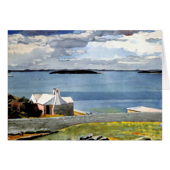 Winslow Homer - Eau Intérieure, Bermudes (Devant horizontal)