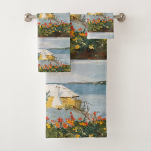 Winslow Homer Flower Garden et Bungalow Bermudes