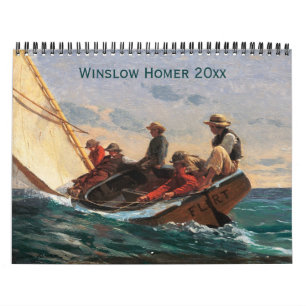 Winslow Homer Gemälde-Kunstkalender Kalender
