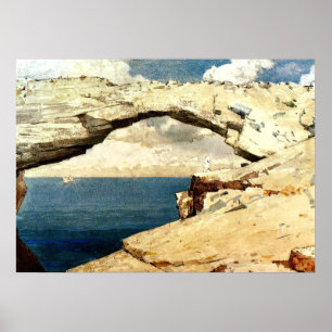 Winslow Homer - Glasfenster Poster