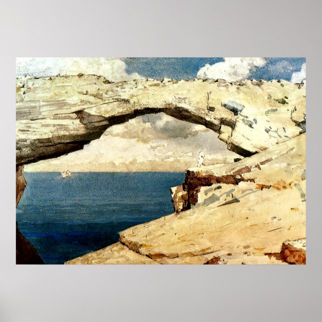 Winslow Homer - Glasfenster Poster (Vorne)