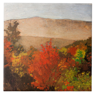 Winslow Homer, Herbstbaumkronen, Fliese