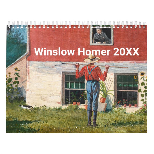 Winslow Homer Nature Classic Kalender (Titelbild)