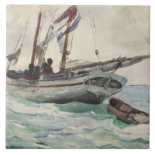 Winslow Homer - Schooner - Nassau Fliese