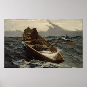 Winslow Homer The Fog Warning Poster