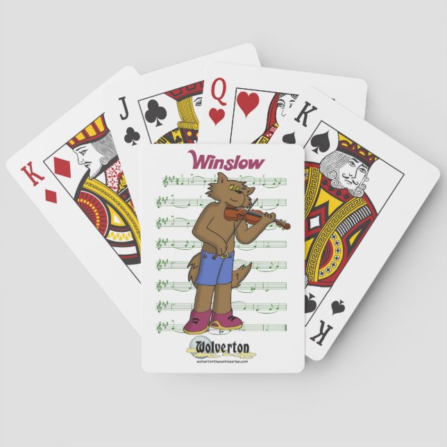 Winslow Playing Cards Spielkarten (Rückseite)