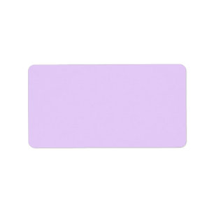 Winsome Orchid Violet Pastel Lila 2015 Farbe Adressaufkleber