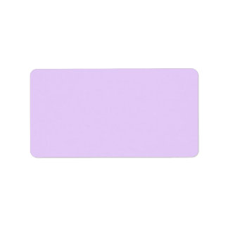 Winsome Orchid Violet Pastel Lila 2015 Farbe Adressaufkleber