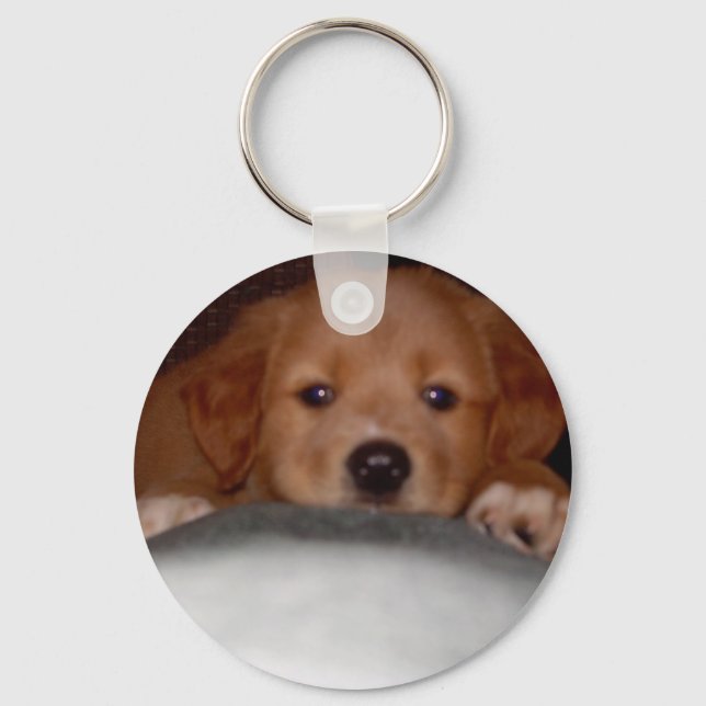 Winsome Pup Schlüsselanhänger (Vorderseite)