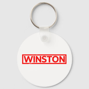 Winston Briefmarke Schlüsselanhänger