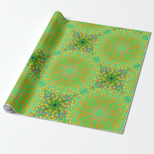 Winston Chartreuse Fiesta Geschenkpapier