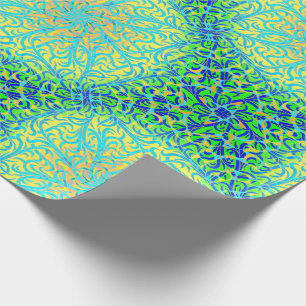 Winston Chartreuse Lapis Geschenkpapier