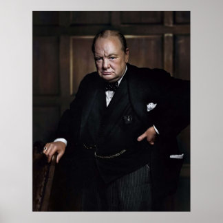 Winston Churchill 1941 von Yousuf Karsh Poster
